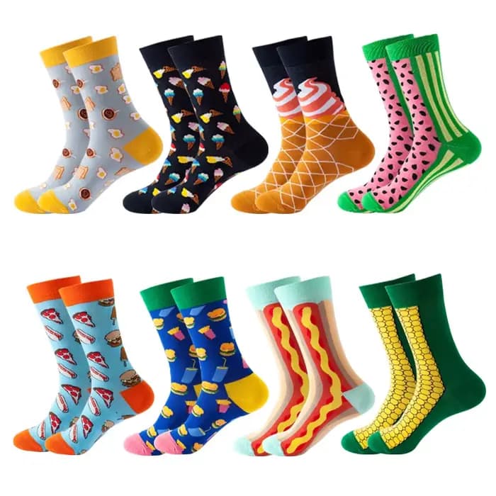Chaussettes amusantes pour hommes