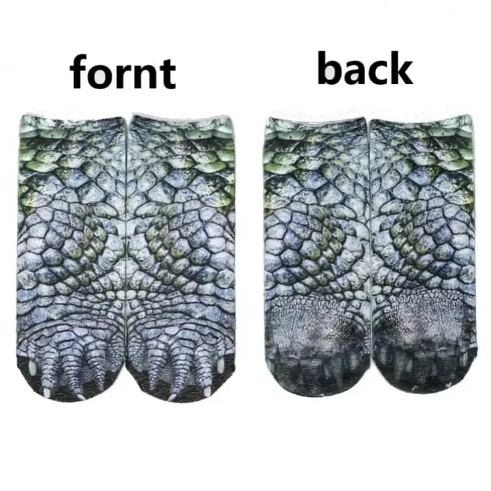 Chaussettes mignonnes imprimées en 3D pour hommes et femmes