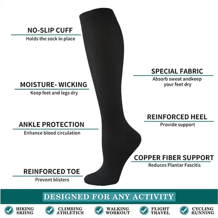Chaussettes de Compression pour varices