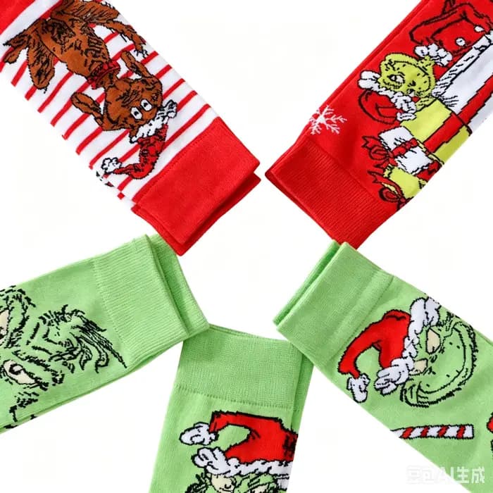 5 paires de chaussettes hautes pour femmes