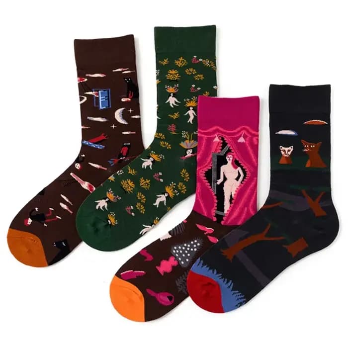 Chaussettes de marée unisexes
