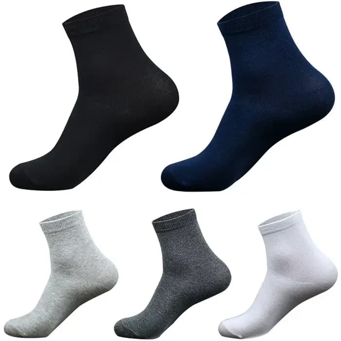 Chaussettes courtes en coton pour hommes