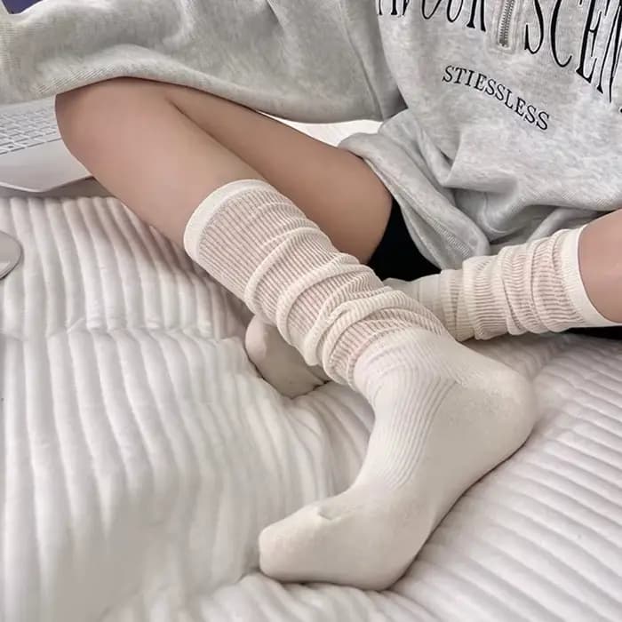 Chaussettes Lolita Y2K pour femmes