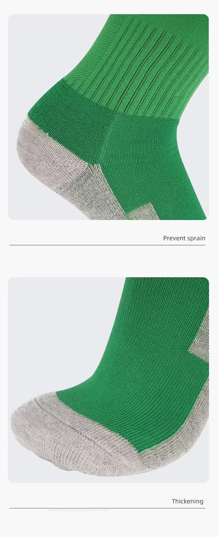 Chaussettes de sport respirantes à compression pour garçon et fille