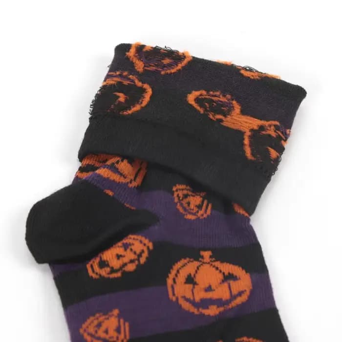 Anime chaussettes drôles Halloween femmes créatif Cosplay Hip Hop nouveauté Harajuku os toile d'araignée mâle Skateboard japonais chaussettes longues