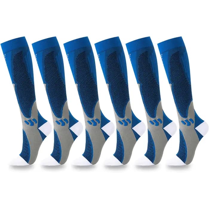 Chaussettes de compression de sport pour hommes et femmes