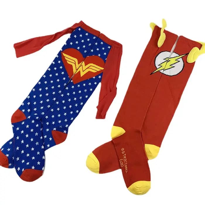 Chaussettes mi-mollet pour jeunes Cosplay