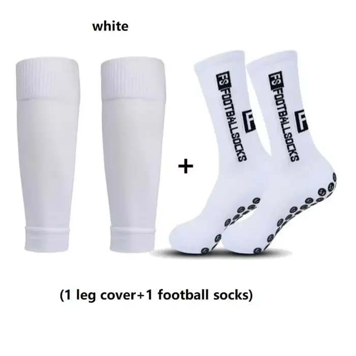 1/3/6 paires de chaussettes de sport de football FS antidérapantes