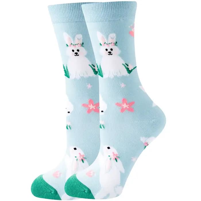 Chaussettes Jacquard créatives pour femmes
