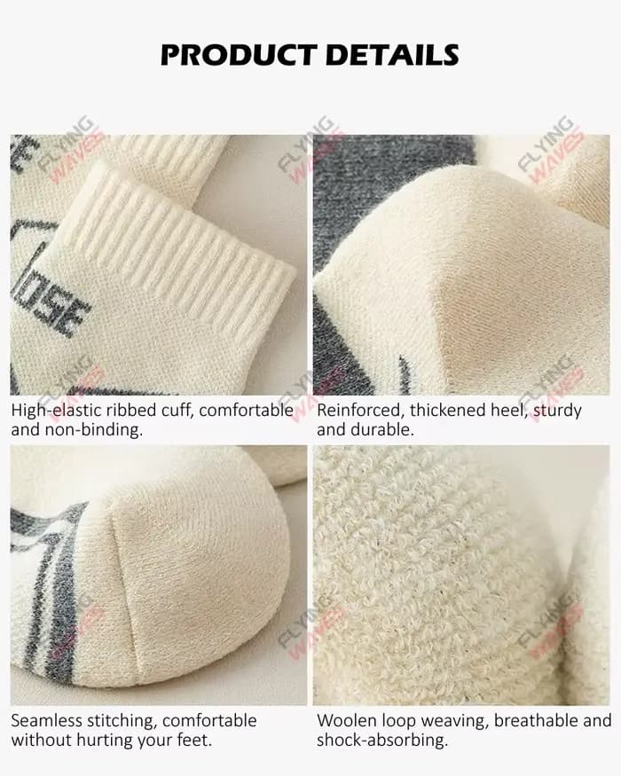 Chaussettes de Ski chaudes et épaisses pour femmes, chaussettes longues antidérapantes à Compression, Absorption d'humidité pour jeunes femmes, Ski, Sports de neige d'hiver