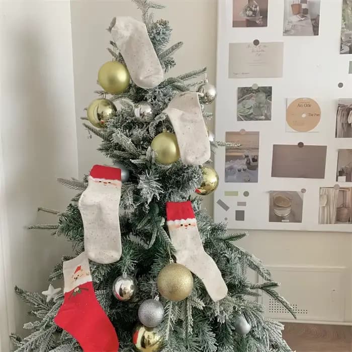 Chaussettes de noël pour hommes et femmes