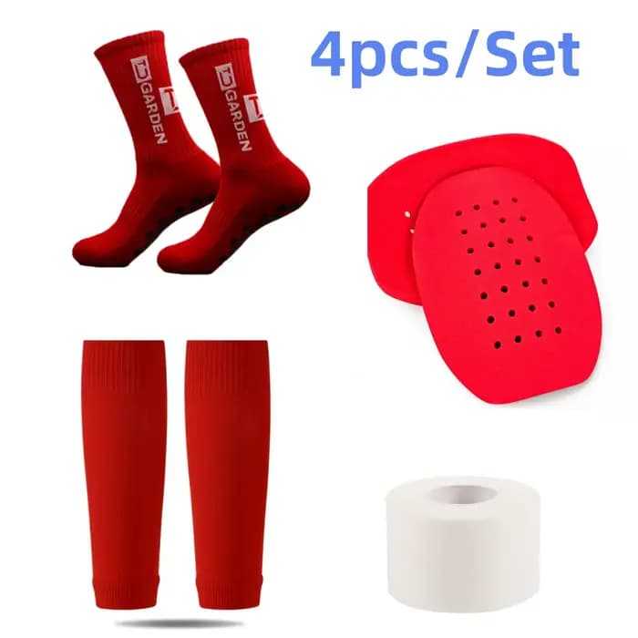 Ensemble de sport unisexe 4 pièces - Chaussettes de performance