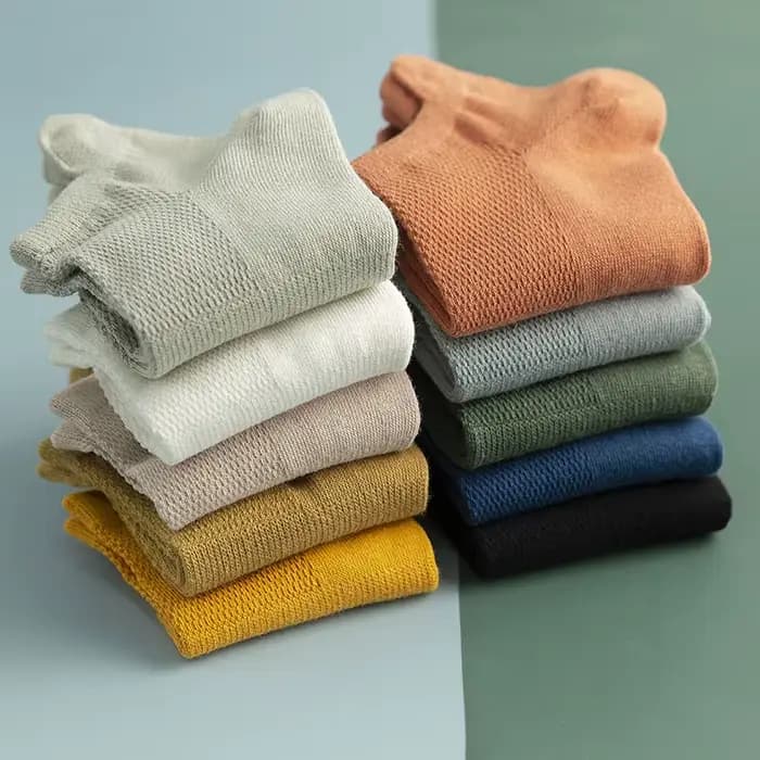 5 paires/ensemble chaussettes en coton pour femmes