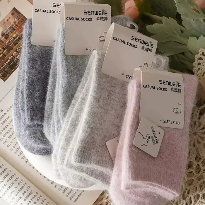 Chaussettes en laine pour femmes