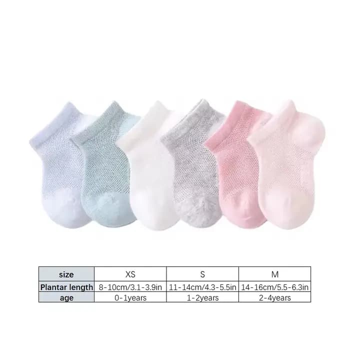 Chaussettes en Maille Respirante pour Bébé