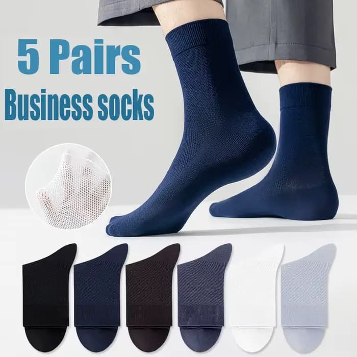 Chaussettes de sport mi-tube pour hommes