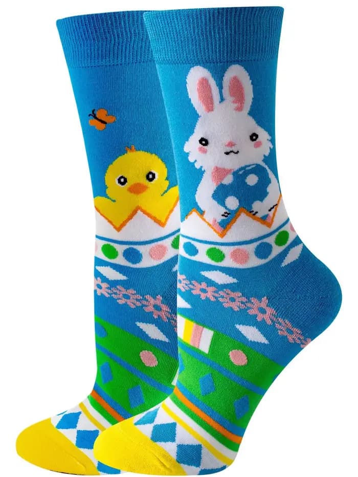 Femmes Designer mode drôle créatif Tube moyen coton femme coloré mignon motif Animal plante sport chaussette merveille chaussettes cadeau