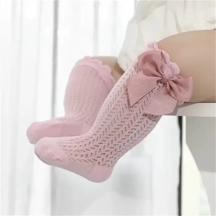Chaussettes d'été en coton pour bébé fille de 0 à 24 mois