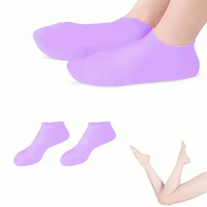 1 paire de chaussettes en Silicone pour femmes