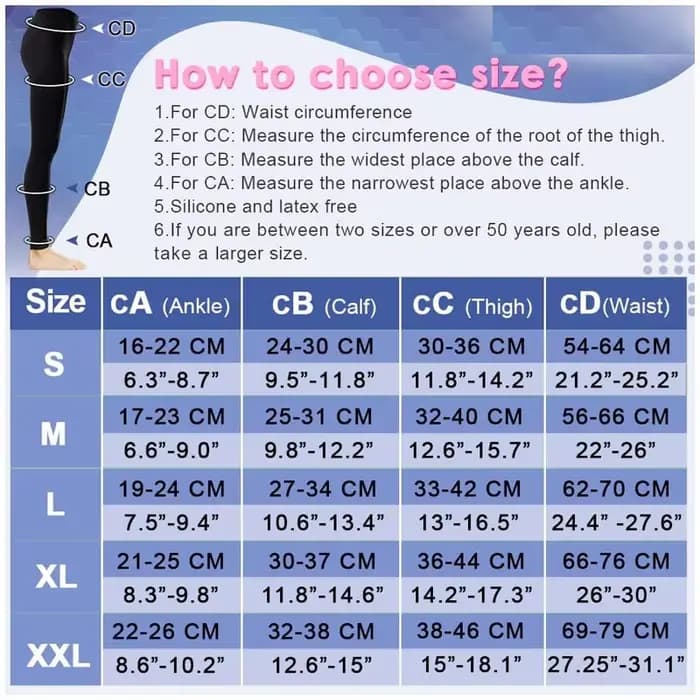Collants de Compression Médicale pour Femme
