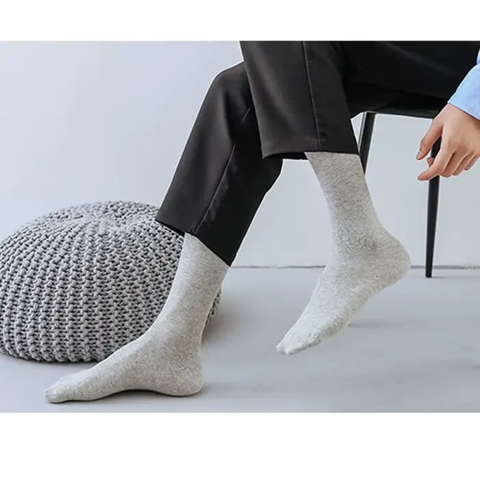 Chaussettes longues en coton pour hommes