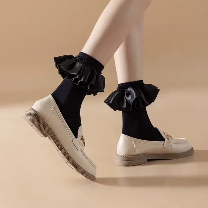 Chaussettes en seersucker