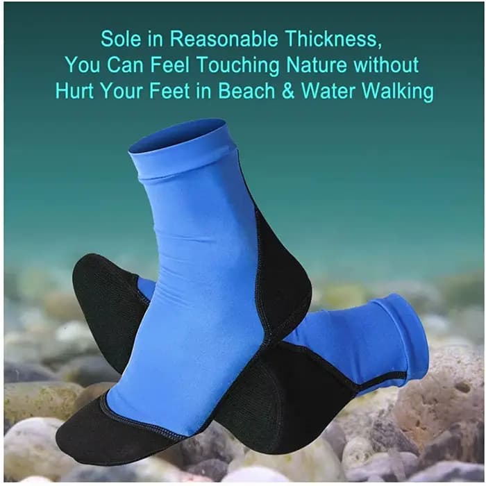 Chaussettes à ailerons en néoprène pour sable