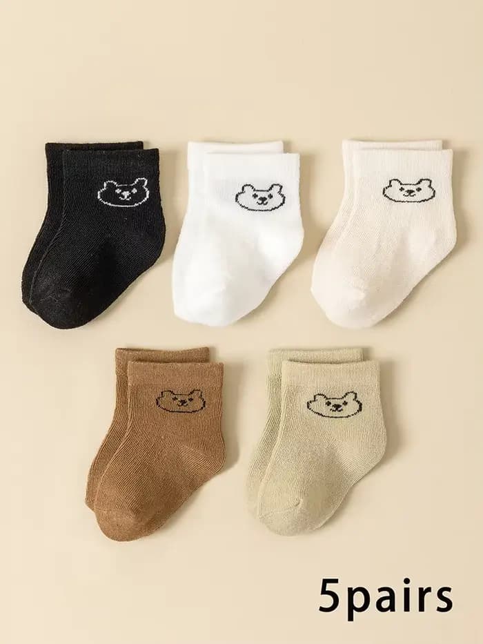 5 paires de chaussettes pour bébé