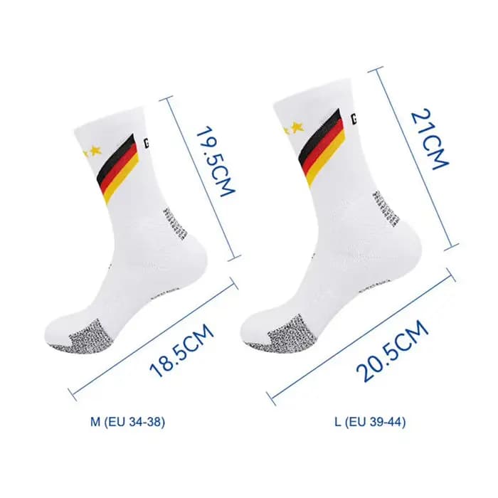 Chaussettes de football respirantes pour hommes, femmes et adolescents