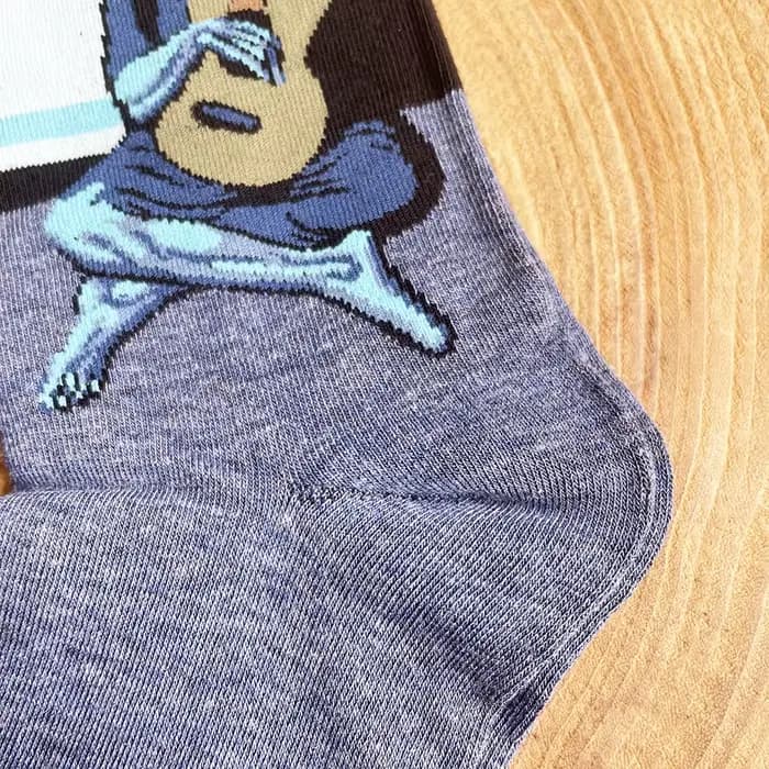 Chaussettes rétro de la série de peinture à l'huile de renommée mondiale pour hommes et femmes