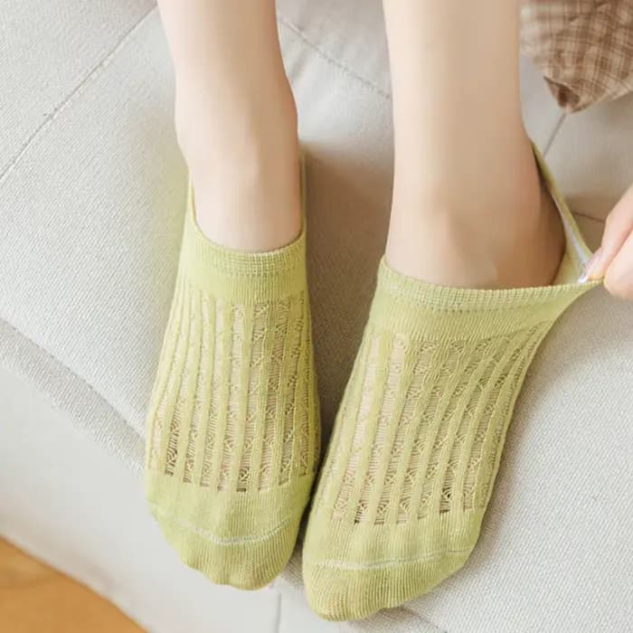 Chaussettes en Maille Invisible pour Femme