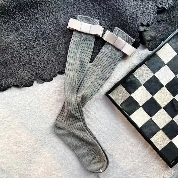Chaussettes Hautes en Coton pour Femme