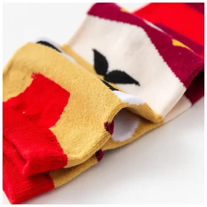 Vente chaude! Femmes chaussettes drôle hommes mâle Harajuku chaussette courte concepteur coloré respirant Anime dessin