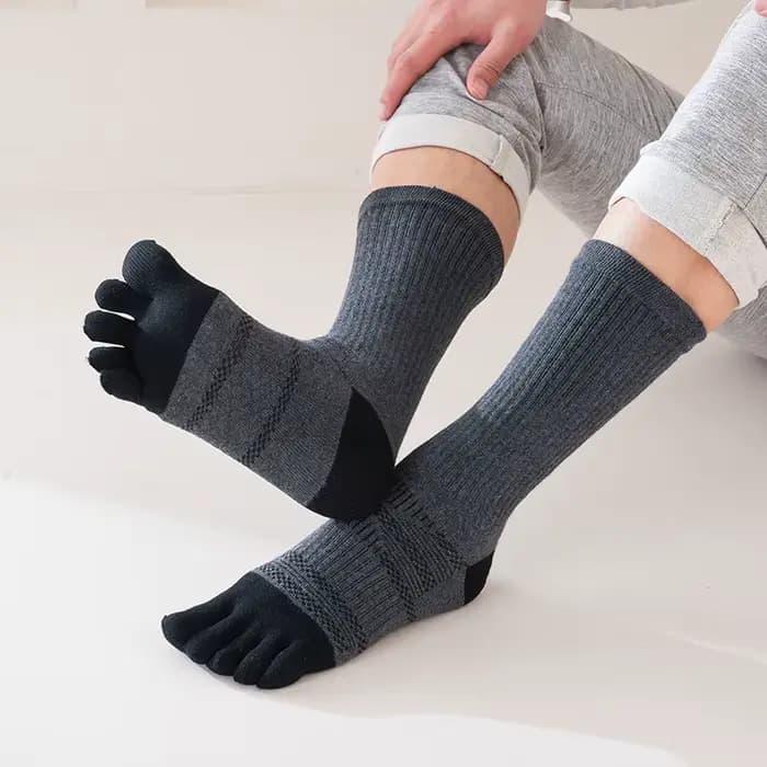 Chaussettes de sport à 5 doigts pour homme