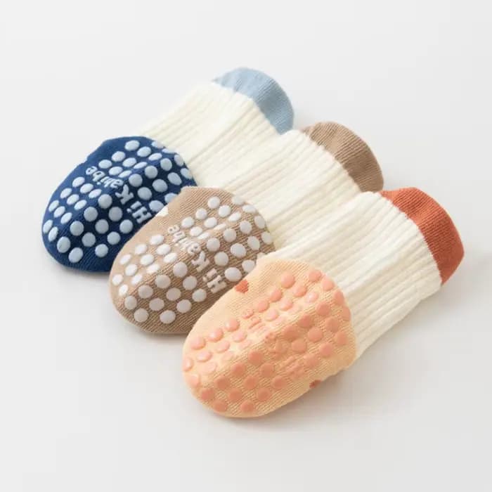 3 paires/lot chaussettes pour enfants pour filles garçons coton doux enfant en bas âge plancher maison