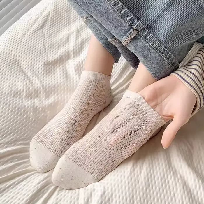Chaussettes courtes en coton pour femmes