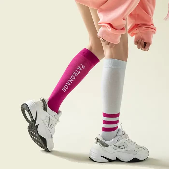 Chaussettes de mollet élastiques pour femmes