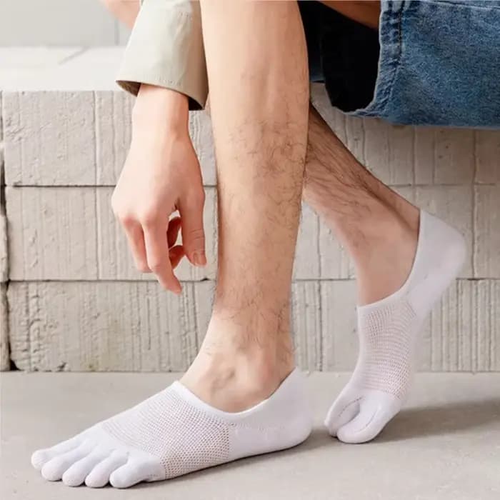 Chaussettes d'été à cinq doigts pour hommes
