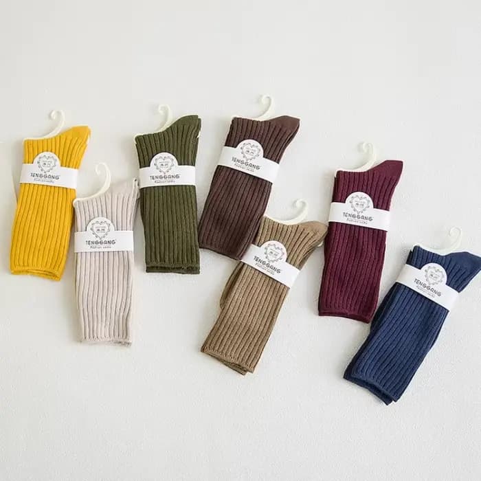 Chaussettes côtelées amples pour femmes