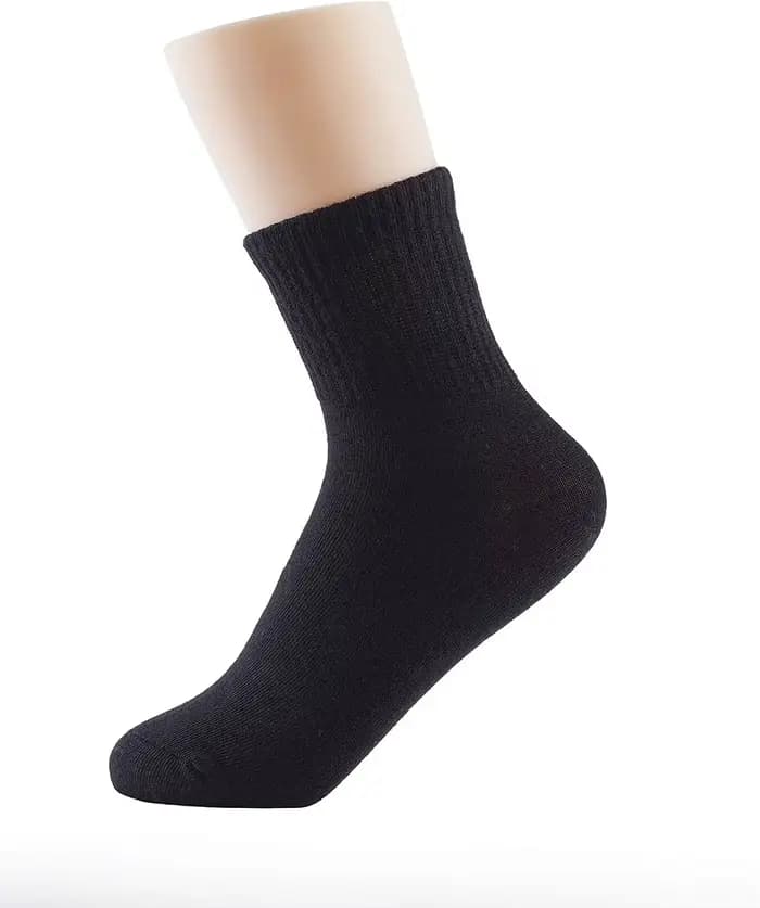 Chaussettes de rinçage athlétiques en coton pour garçons