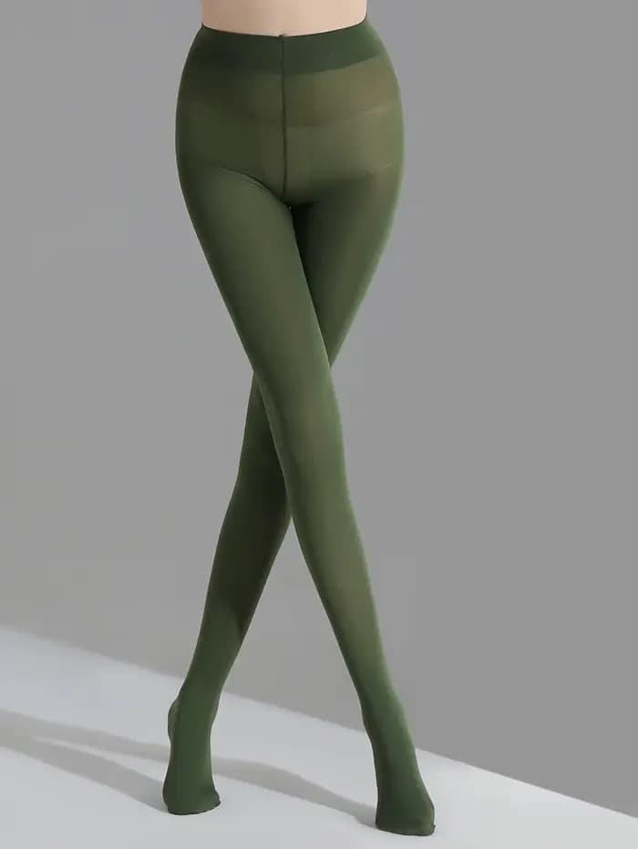 Collants verts classiques