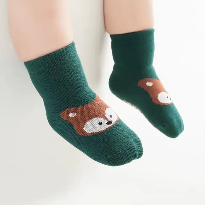 6 paires de chaussettes antidérapantes pour enfants