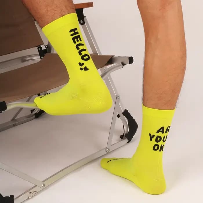Chaussettes de cyclisme professionnelles Miosam, douces, respirantes, à séchage rapide, absorbantes, élastiques, unisexes, chaussettes de sport mi-mollet