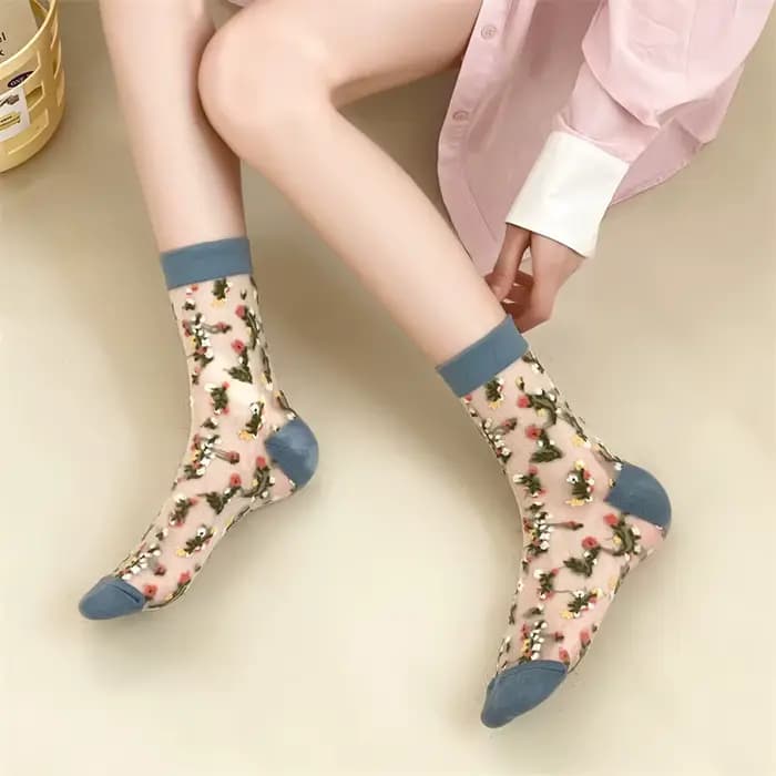 Chaussettes fines d'été pour femmes