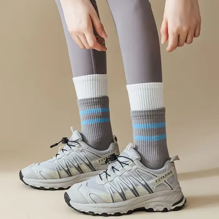Chaussettes de Yoga femmes coton tricoté entraînement intérieur danse
