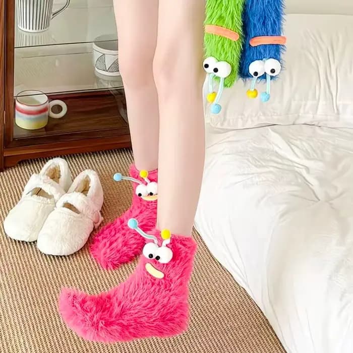 Chaussettes de sol en molleton