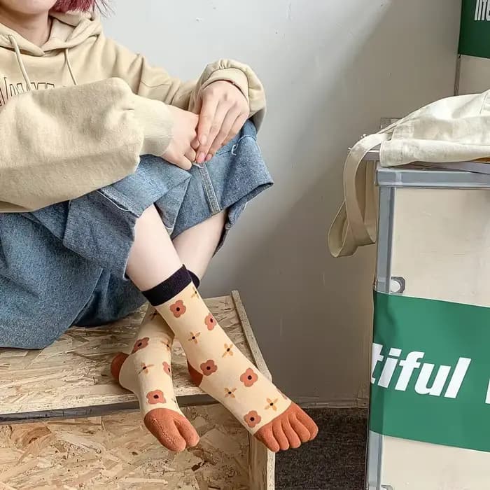 Chaussettes de bottes en coton pour femmes