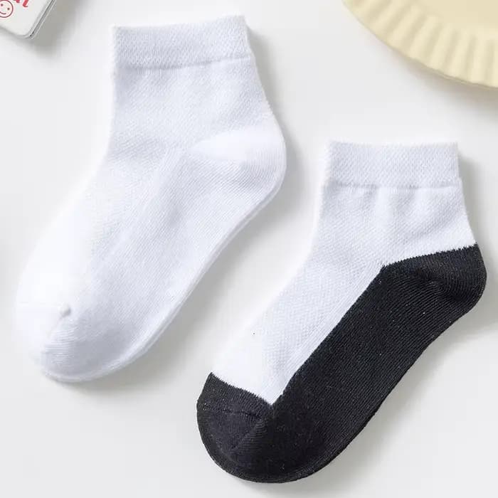 6 paires de chaussettes en coton pour enfants