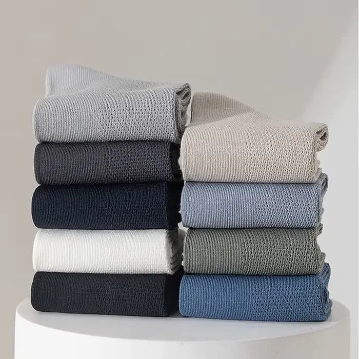 Chaussettes de sport mi-tube pour hommes
