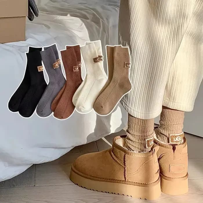 Chaussettes d'hiver confortables et épaisses